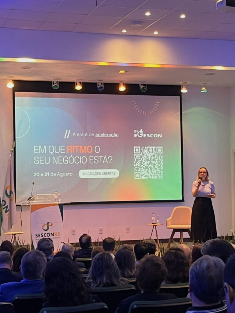Vanessa Casagrande, Vice-presidente de Ensino e Educação lança o 9º EGESCON